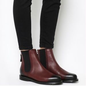 DR MARTENS Zillow Chelsea Boot Cherry Vintage